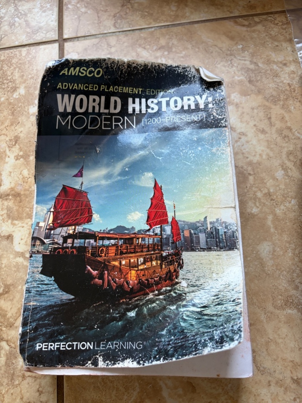AMSCO World History: Modern (Advanced Placement) Textbook - Red Sail Cover